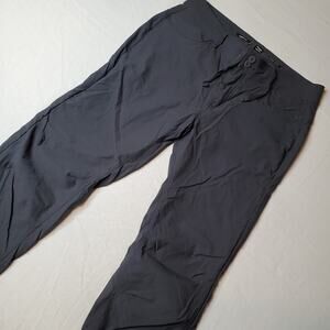 Prana Women's Size 12R Halle II Hiking Pants Convertible Ankles Gray 1971021